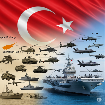 Kıbrıs Ambargosundan Milli Uçak Gemisine: Türk Savunma Sanayisinin 40 Yıllık Destanı