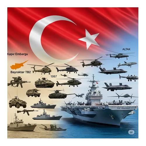 Kıbrıs Ambargosundan Milli Uçak Gemisine: Türk Savunma Sanayisinin 40 Yıllık Destanı