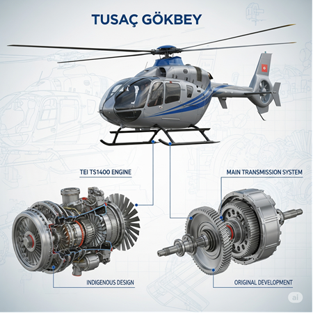 GÖKBEY: Türkiye'nin İlk Özgün Genel Maksat Helikopterinin Perde Arkası