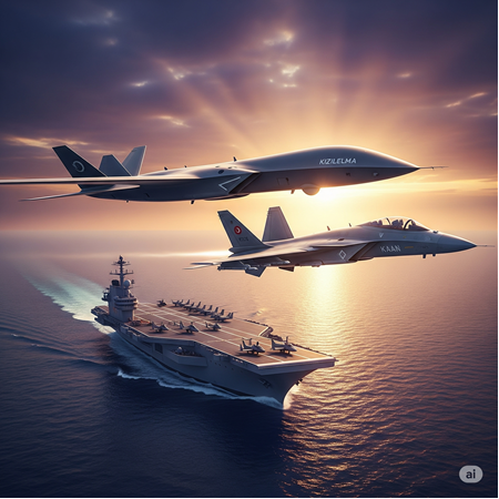 Ufuktaki Güç: KIZILELMA İnsansız Savaş Uçağı Hava Muharebesinin Geleceği mi?