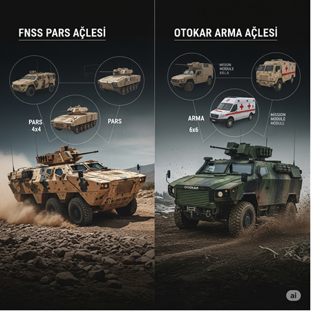 Modüler Güç: PARS ve ARMA Taktik Tekerlekli Zırhlı Araç Ailesi
