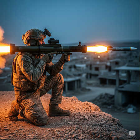 Omuzdan Ateşlenen Güç: KARAOK Kısa Menzilli Tanksavar Füzesi