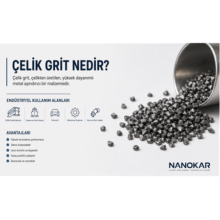 Çelik Grit Nedir? Endüstriyel Kullanım Alanları ve Avantajları