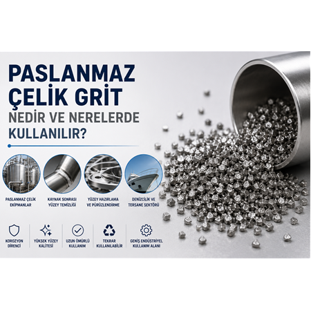 Paslanmaz Çelik Grit Nedir ve Nerelerde Kullanılır?