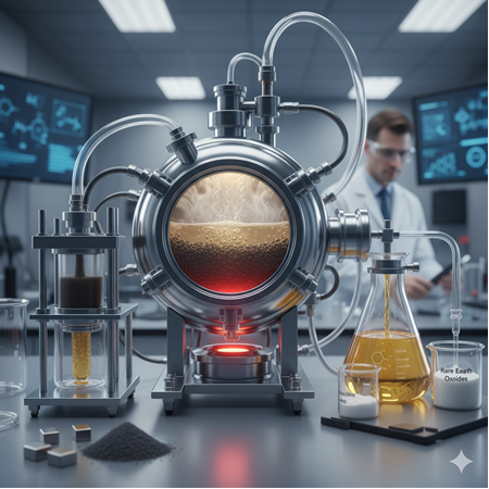 NdFeB mıknatıs geri kazanımında hidrotermal ayrıştırma teknikleri