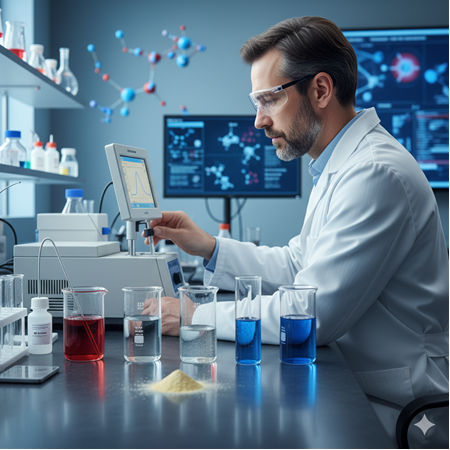 Ceria oksit tozlarının pH ve iyonik ortamda stabilitesi: laboratuvar deneyi