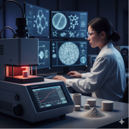 Lanthanum ve cerium içeren malzemelerin sinter davranış analizi