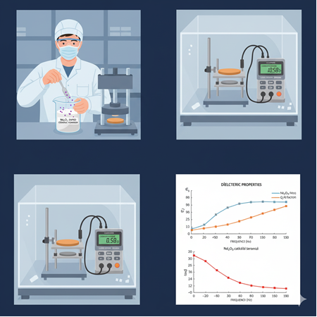 Nd²O³ katkılı seramiklerin dielectric (dielektrik) özellikleri: ölçüm rehberi