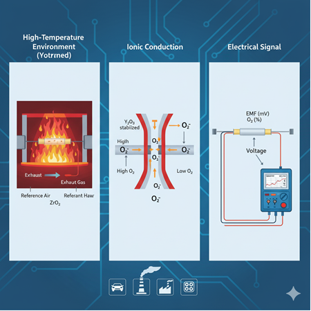 Yttrium-oxide türevleri ile yüksek sıcaklık sensörleri tasarlama