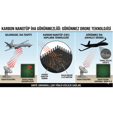 Karbon nanotüp İHA görünmezliği