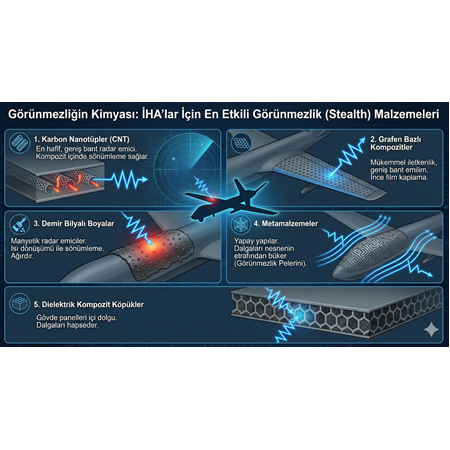 En iyi İHA görünmezlik malzemesi