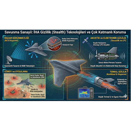 Savunma sanayi İHA gizlilik