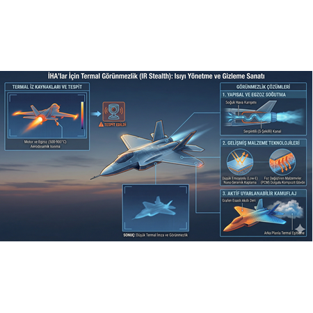İHA'lar için termal görünmezlik