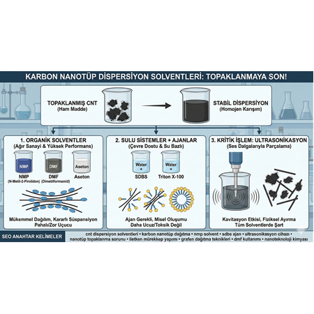 Karbon nanotüp dispersiyon solventleri