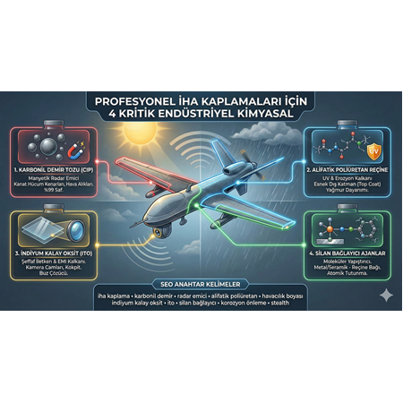 Profesyonel İHA Kaplamaları İçin 4 Kritik Endüstriyel Kimyasal