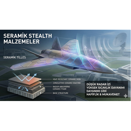 Seramik Stealth Malzemeler: İHA'lar Neden Onlara İhtiyaç Duyar?