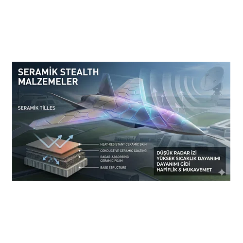 Seramik Stealth Malzemeler: İHA'lar Neden Onlara İhtiyaç Duyar?