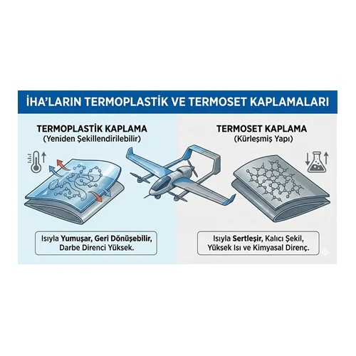 İHA'ların Termoplastik ve Termoset Kaplamaları