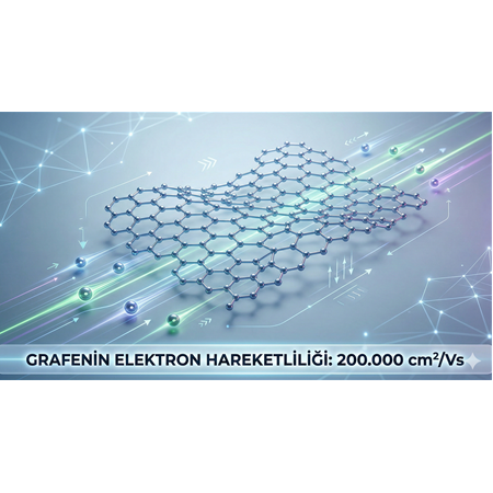 Grafenin Elektron Hareketliliği: 200.000 cm²/Vs