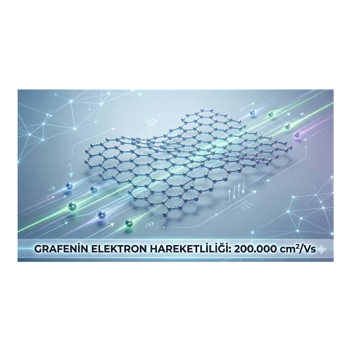 Grafenin Elektron Hareketliliği: 200.000 cm²/Vs