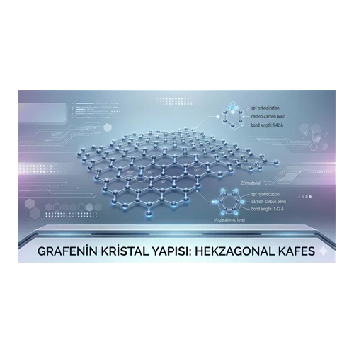 Grafenin Kristal Yapısı: Hekzagonal Kafes