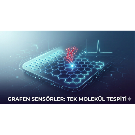 Grafen Sensörler: Tek Molekül Tespiti
