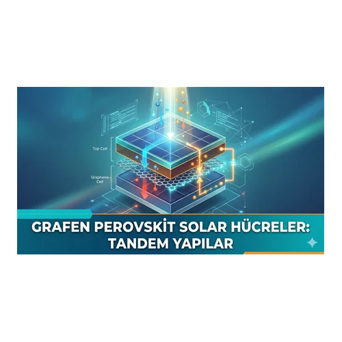 Grafen Perovskit Solar Hücreler: Tandem Yapılar