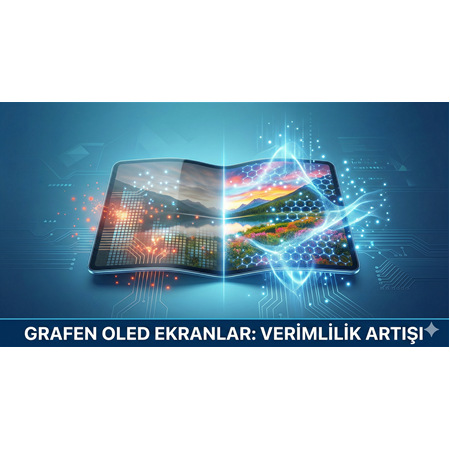 Grafen OLED Ekranlar: Verimlilik Artışı