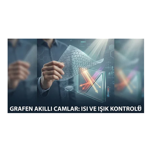 Grafen Akıllı Camlar: Isı ve Işık Kontrolü