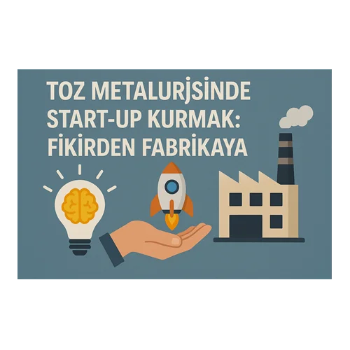Toz Metalurjisinde Start-up Kurmak: Fikirden Fabrikaya