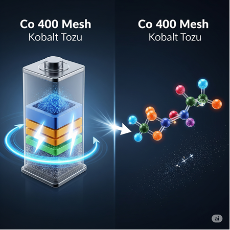 Co 400 Mesh Kobalt Tozu: Batarya ve Katalizör Teknolojilerindeki Uygulamaları