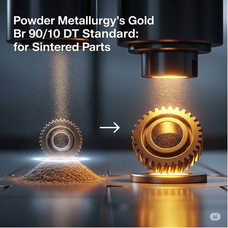 Toz Metalurjisinde Altın Standart: Sinterlenmiş Parçalar İçin Br 90/10 DT