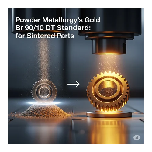 Toz Metalurjisinde Altın Standart: Sinterlenmiş Parçalar İçin Br 90/10 DT