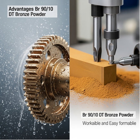 Korozyon Direnci ve İşlenebilirlik: Br 90/10 DT Bronz Tozunun 5 Avantajı