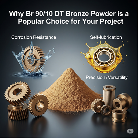 Projeniz İçin Doğru Alaşım: Neden Br 90/10 DT Bronz Tozu Popüler Bir Seçimdir?