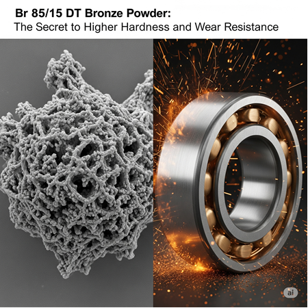 Br 85/15 DT Bronz Tozu: Daha Yüksek Sertlik ve Aşınma Direncinin Sırrı