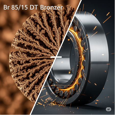 Yüksek Aşınma Olan Uygulamalar İçin İdeal Çözüm: Br 85/15 DT Bronz Tozu