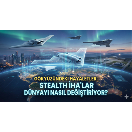 Gökyüzündeki Hayaletler: Stealth İHA'lar Dünyayı Nasıl Değiştiriyor?