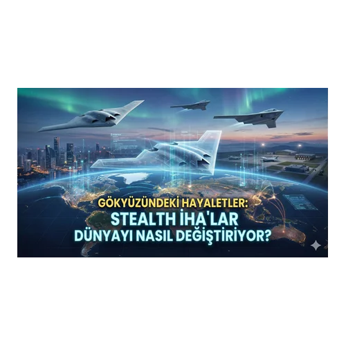 Gökyüzündeki Hayaletler: Stealth İHA'lar Dünyayı Nasıl Değiştiriyor?