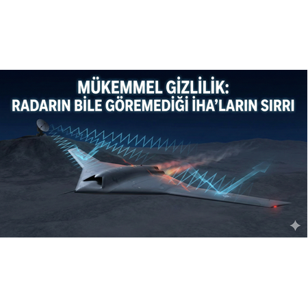 Mükemmel Gizlilik: Radarın Bile Göremediği İHA'ların Sırrı