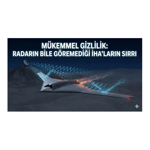 Mükemmel Gizlilik: Radarın Bile Göremediği İHA'ların Sırrı