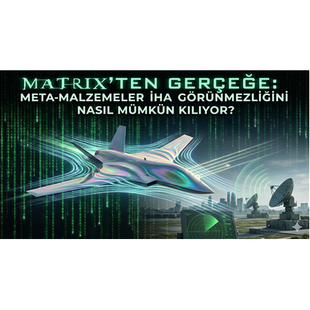 Matrix'ten Gerçeğe: Meta-Malzemeler İHA Görünmezliğini Nasıl Mümkün Kılıyor?