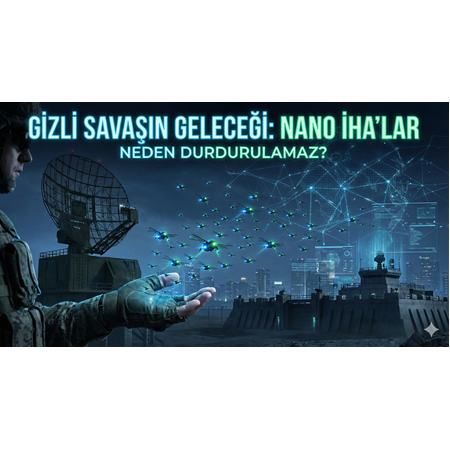 Gizli Savaşın Geleceği: Nano İHA'lar Neden Durdurulamaz?