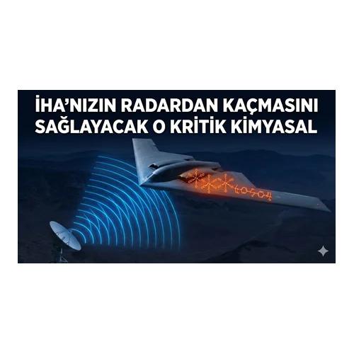 İHA'nızın Radardan Kaçmasını Sağlayacak O Kritik Kimyasal