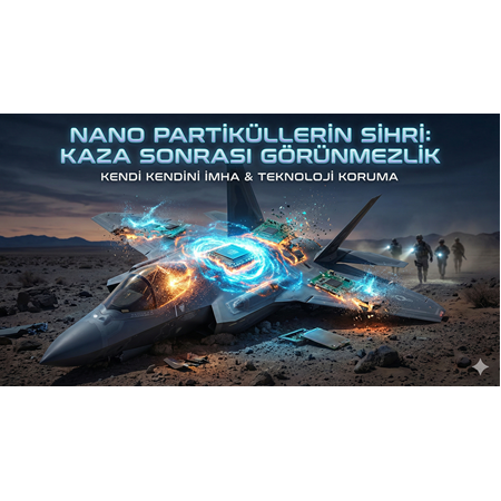 Nano Partiküllerin Sihri: İHA'ların Kaza Sonrası Görünmezliğini Nasıl Sağlar?
