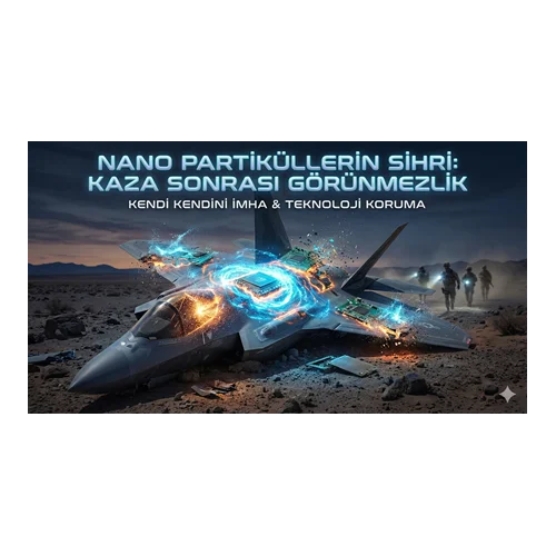 Nano Partiküllerin Sihri: İHA'ların Kaza Sonrası Görünmezliğini Nasıl Sağlar?