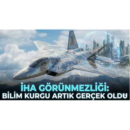 İHA Görünmezliği: Bilim Kurgu Artık Gerçek Oldu
