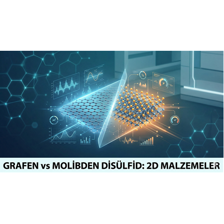 Grafen vs Molybdenum Disülfid: 2D Malzemeler