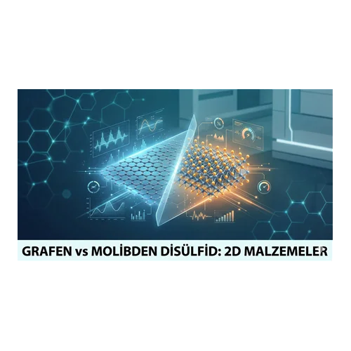 Grafen vs Molybdenum Disülfid: 2D Malzemeler