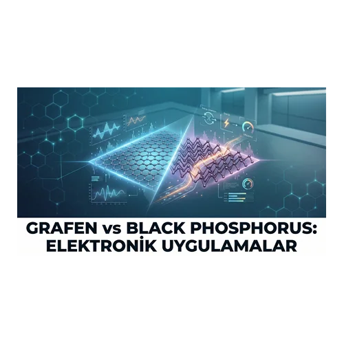Grafen vs Black Phosphorus: Elektronik Uygulamalar